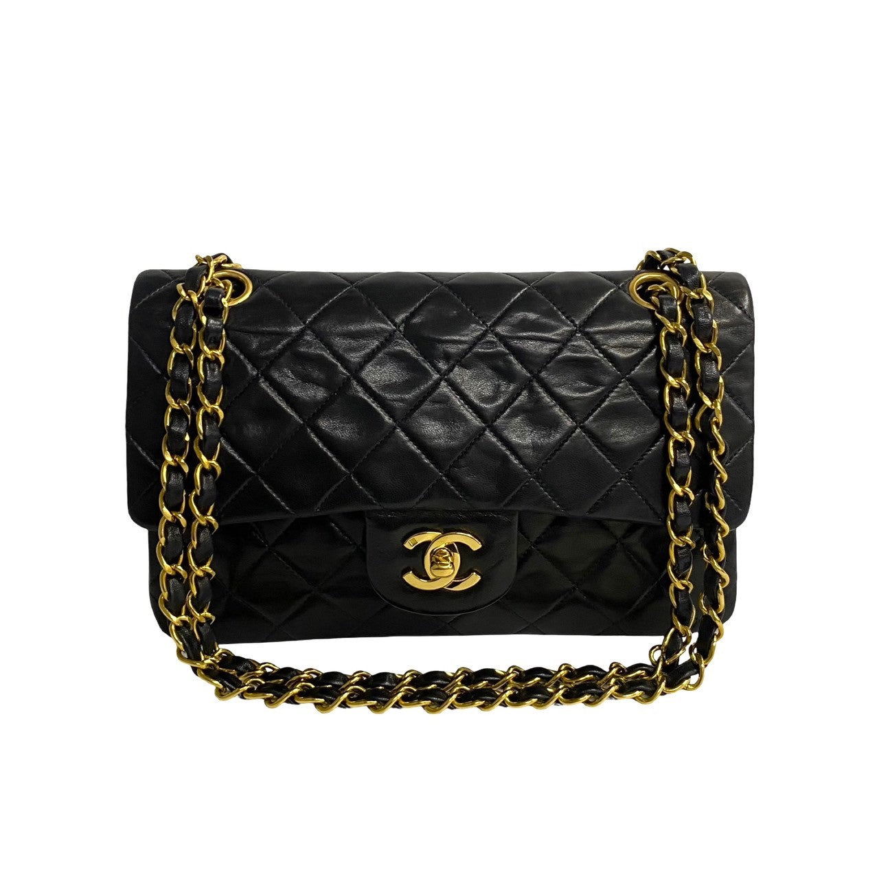 Chanel Classic Small Double Flap Bag  Leather Crossbody Bag in Good condition