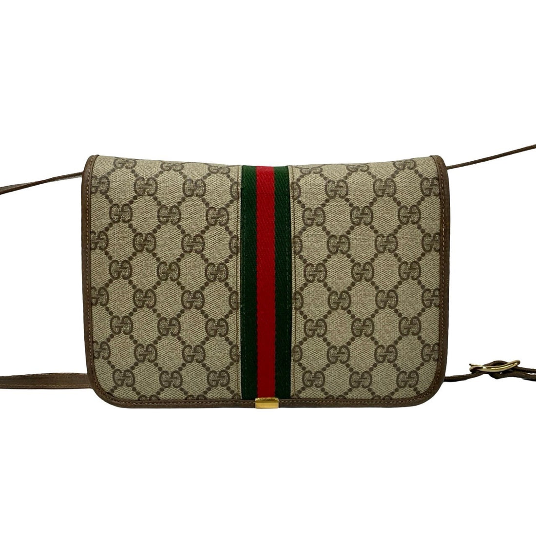 Gucci GG Canvas Web Crossbody Bag  Canvas Crossbody Bag