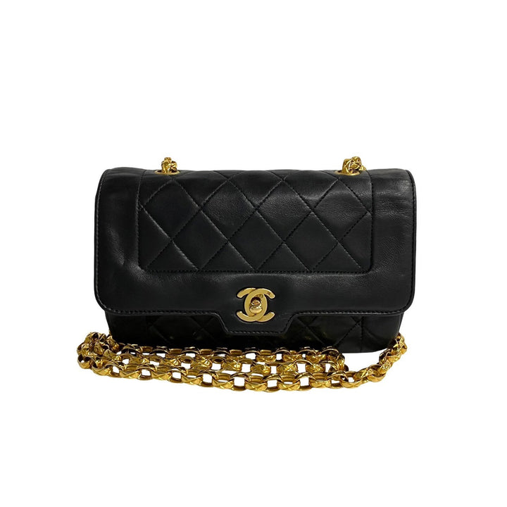 Chanel Diana Flap Crossbody Bag  Leather Crossbody Bag