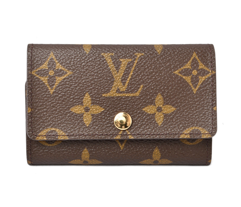 Louis Vuitton Monogram Canvas Key Case M62630 in Pristine Condition