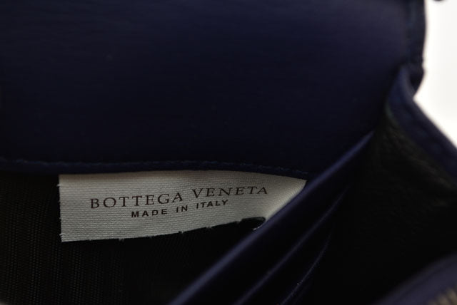 Bottega Veneta Intrecciato Nappa Long Wallet Chain Wallet Clutch Bag in Excellent Condition