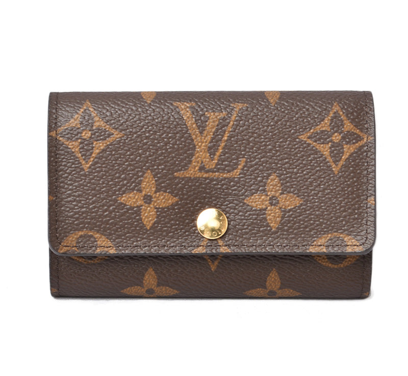 Louis Vuitton Monogram Canvas Key Case M62630 in Pristine Condition