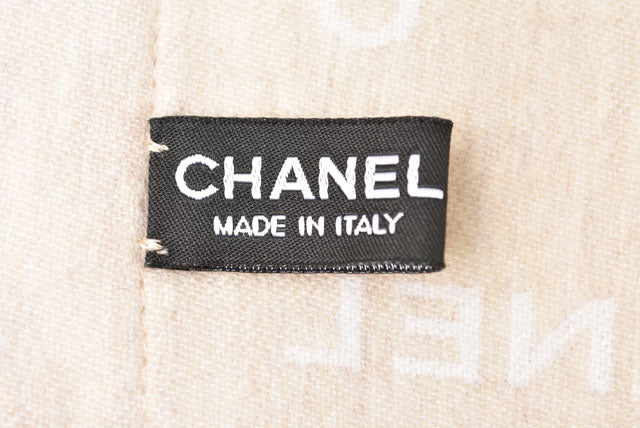 Chanel Reversible Wool Silk Blanket