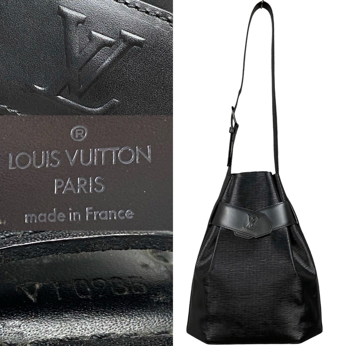 Louis Vuitton Sac D'épaule GM Leather Shoulder Bag M80155 in Very Good Condition