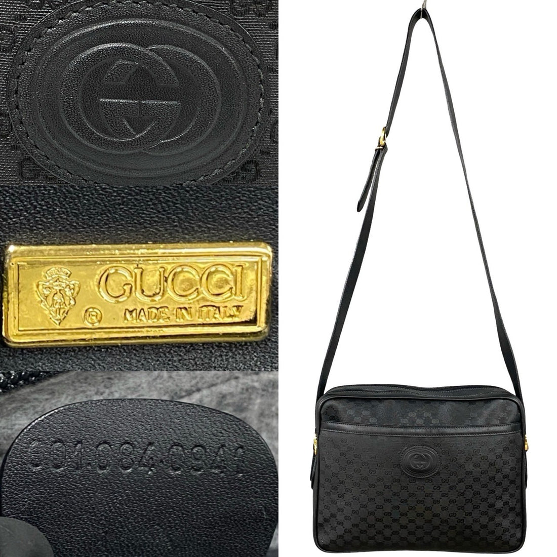 Gucci Microguccissima Crossbody Bag  Leather Crossbody Bag