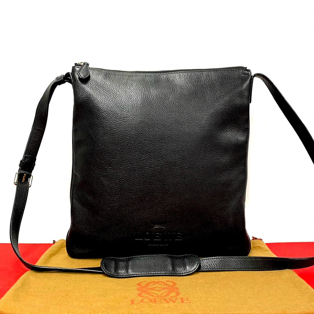 Loewe Leather Crossbody Bag Leather Crossbody Bag in Very Good Condition