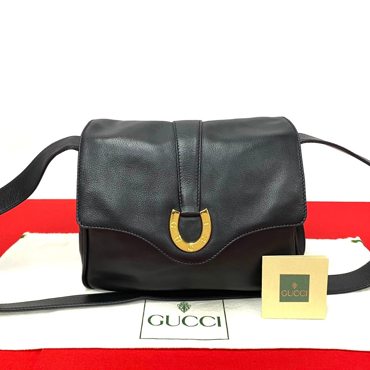 Gucci Leather Crossbody Bag Leather Crossbody Bag in Very Good Condition