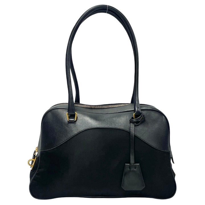 Prada Mini Boston Bag Leather Handbag