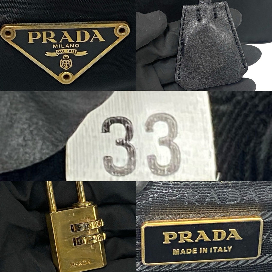 Prada Mini Boston Bag Leather Handbag