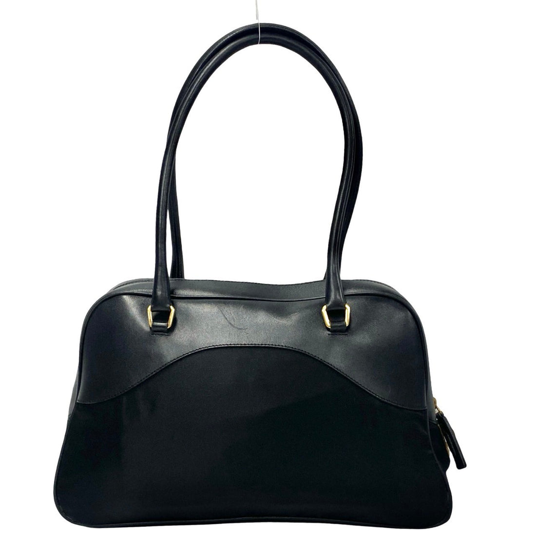 Prada Mini Boston Bag Leather Handbag