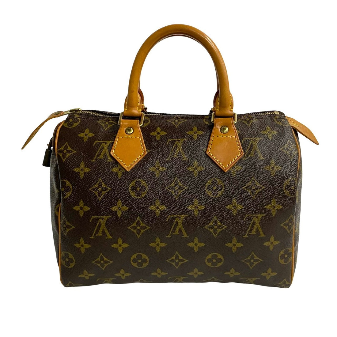 Louis Vuitton Speedy 25 Canvas Handbag M41528 in Very Good Condition