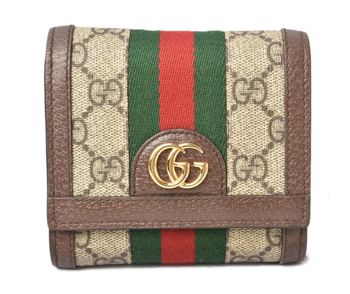 Gucci GG Supreme Leather Bifold Wallet