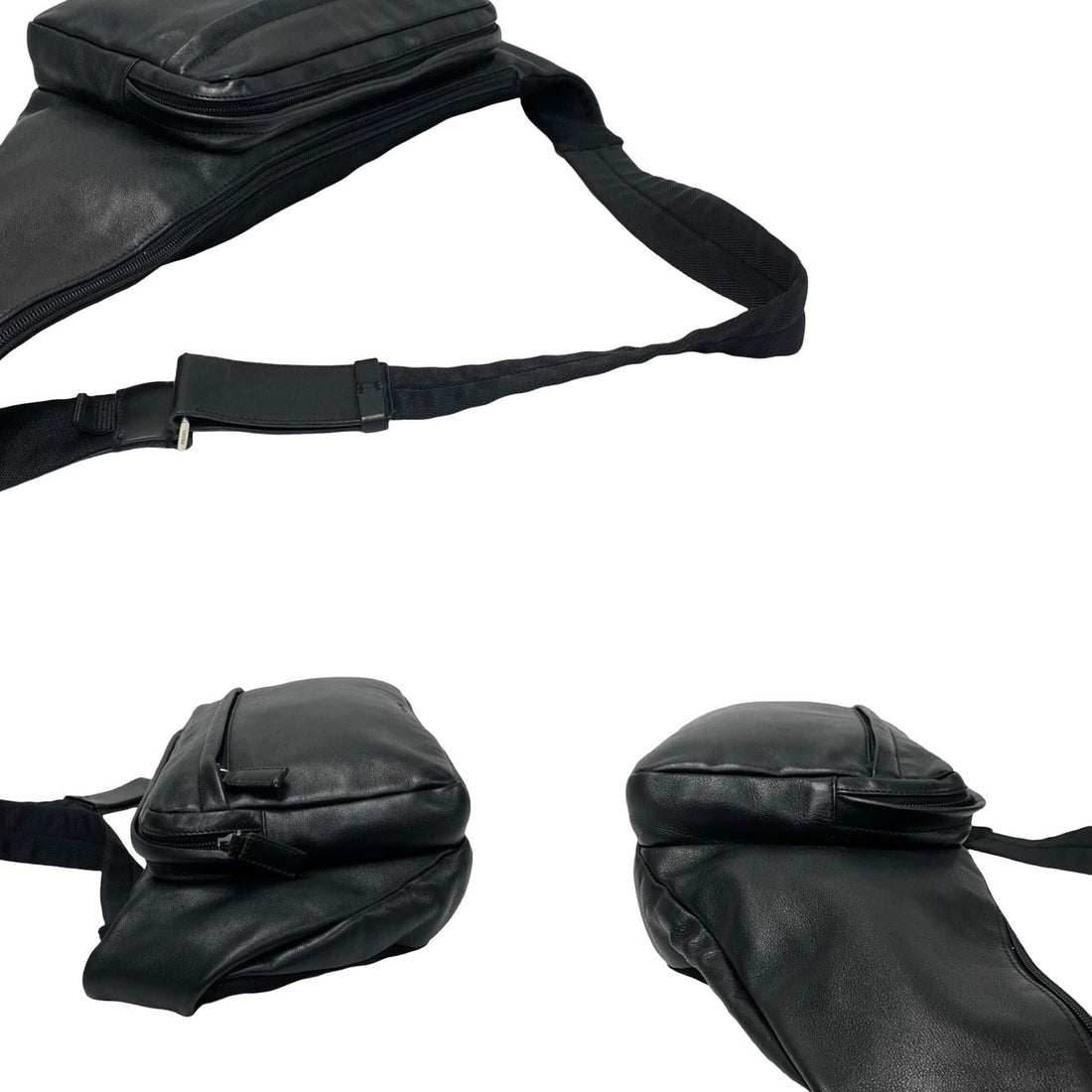 Prada Leather Body Bag Leather Belt Bag