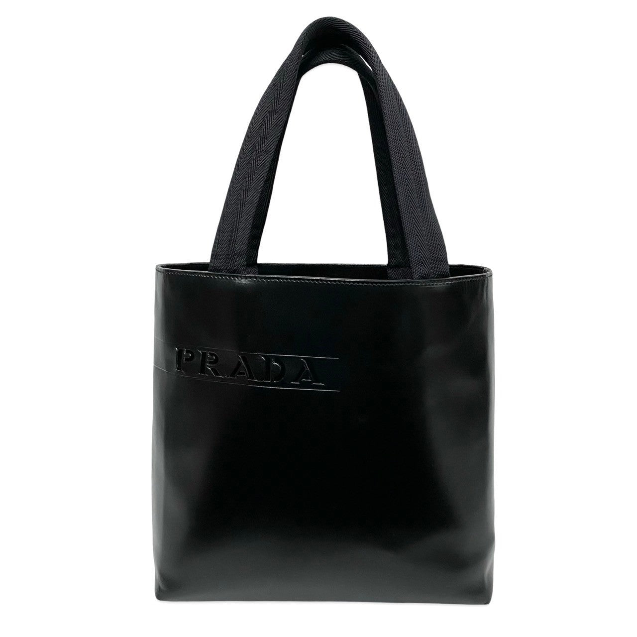 Prada Leather Mini Tote Bag Leather Tote Bag in Very Good Condition