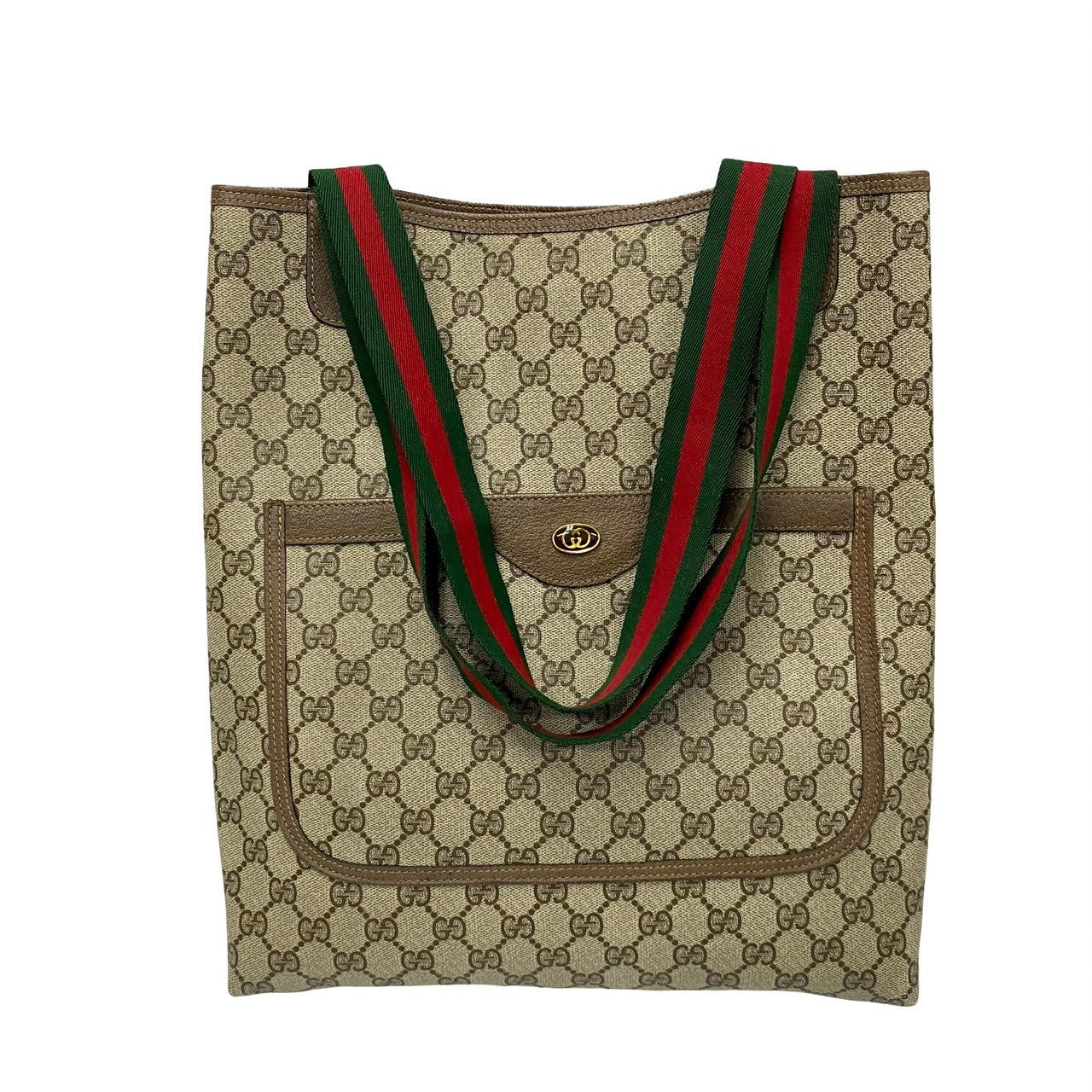 Gucci GG Supreme Tote Bag Canvas Tote Bag in Very Good Condition