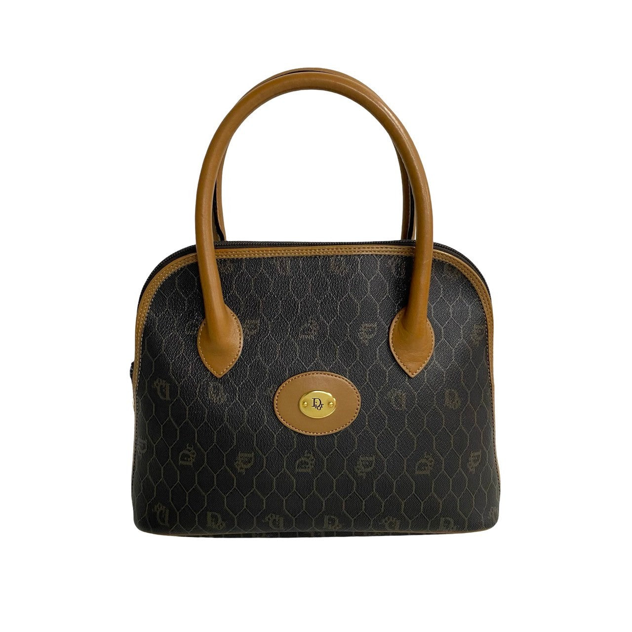 Dior Honeycomb Canvas Handbag Canvas Handbag