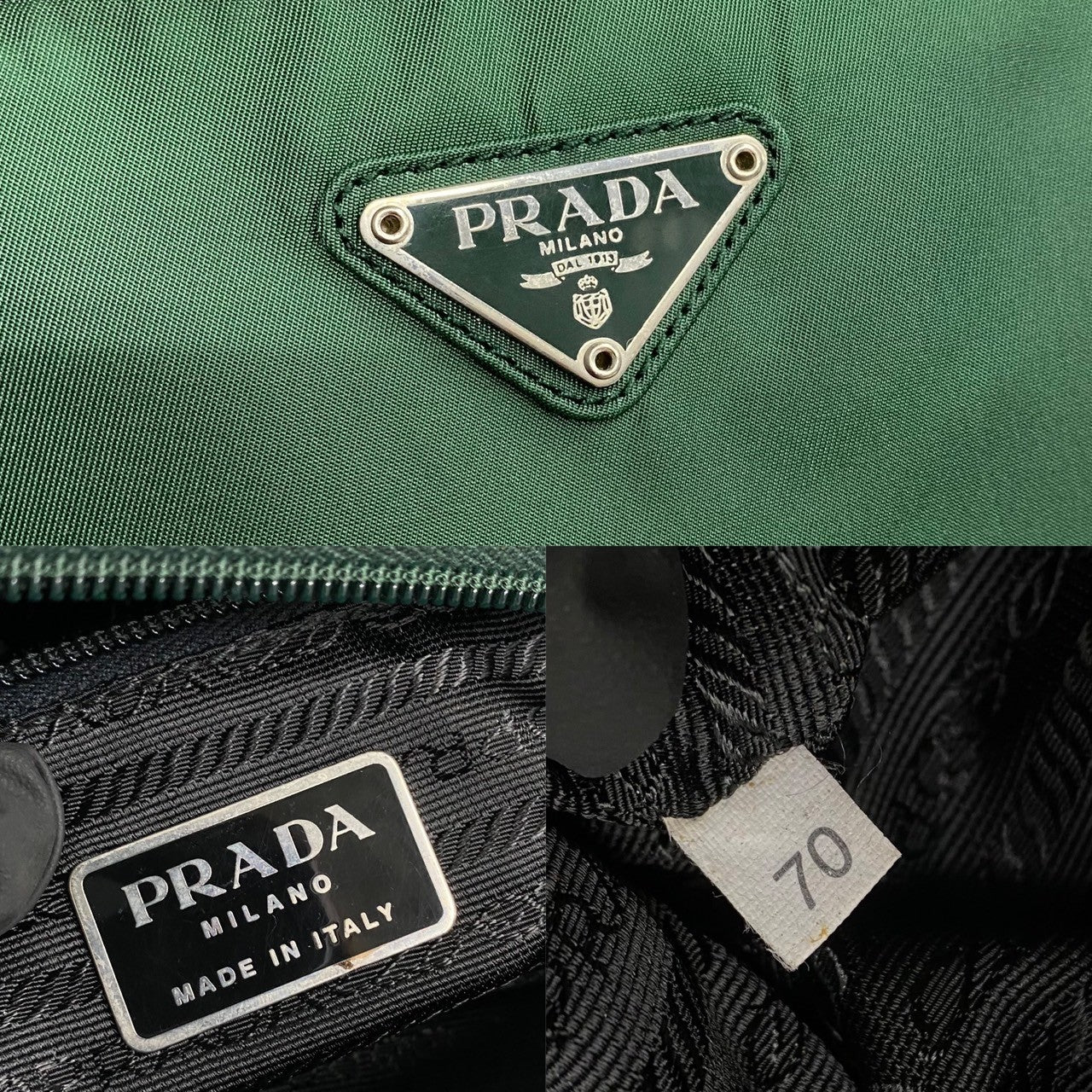 Prada Tessuto Tote Bag  Canvas Tote Bag in Very Good Condition