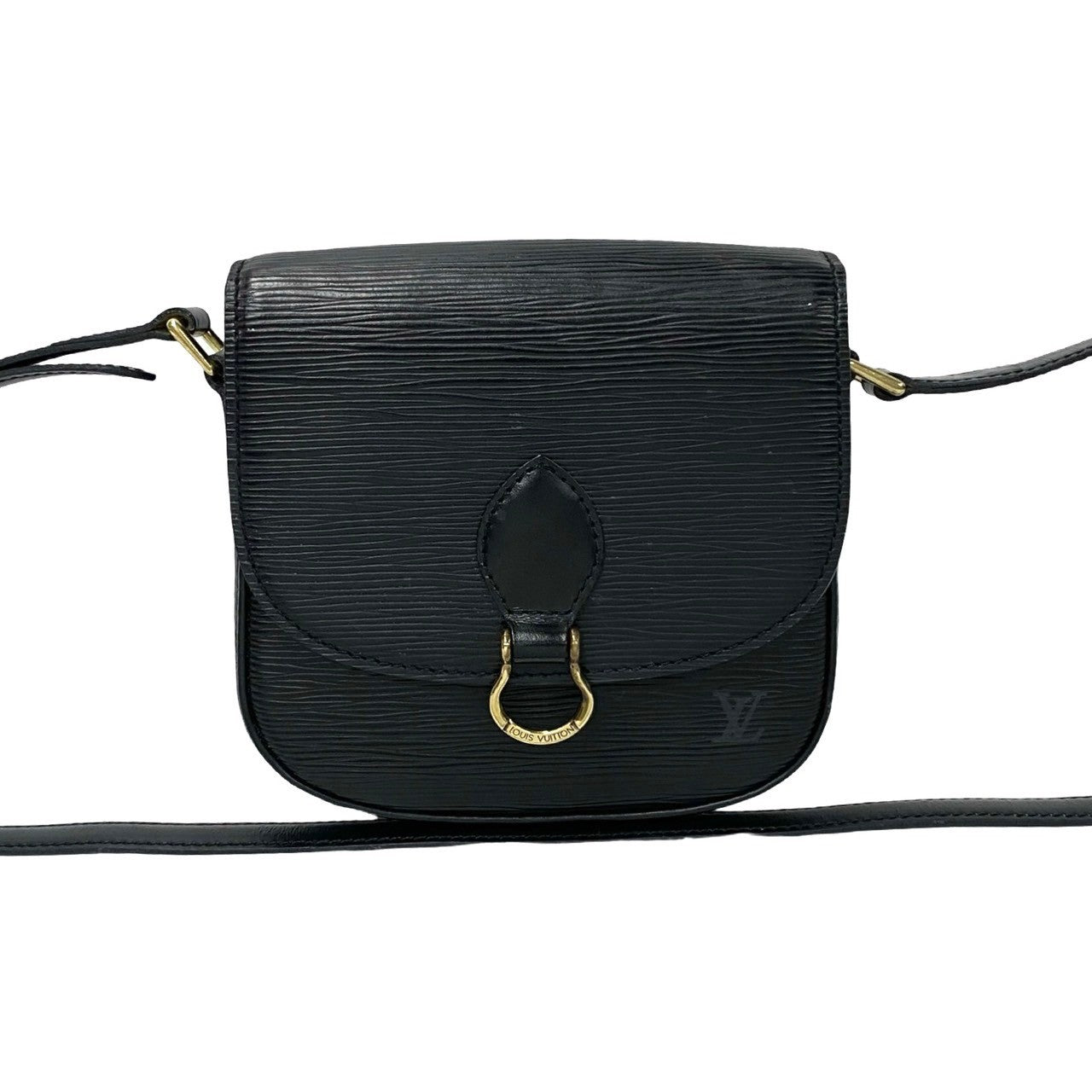 Louis Vuitton Mini Sac Noir Leather Crossbody