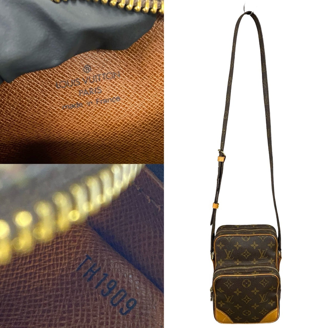 Louis Vuitton Monogram Leather Mini Shoulder Bag