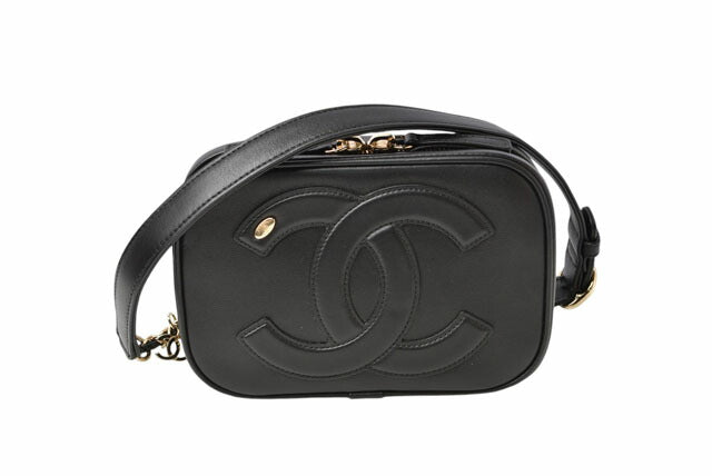 Chanel Leather Belt Bag Chain Pouch