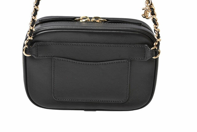 Chanel Leather Belt Bag Chain Pouch