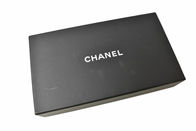 Chanel Chain Wallet Long Wallet Black