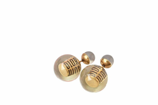 Christian Dior Pearl Motif Earrings