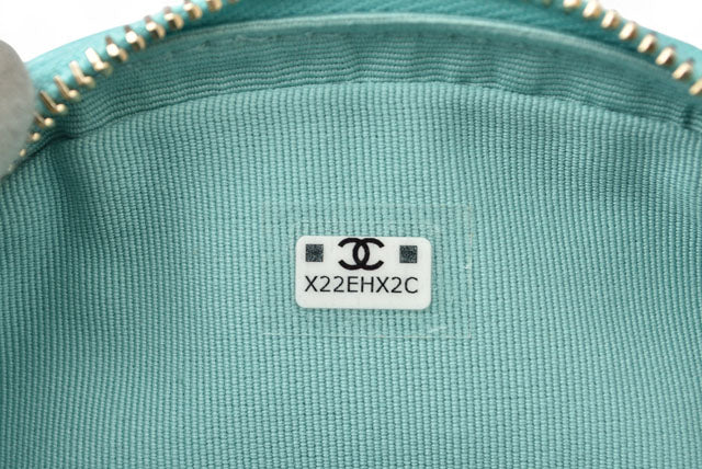 Chanel Caviar Skin Turquoise Mini Backpack