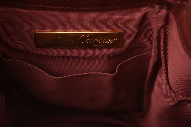 Cartier Leather Vintage Shoulder Bag