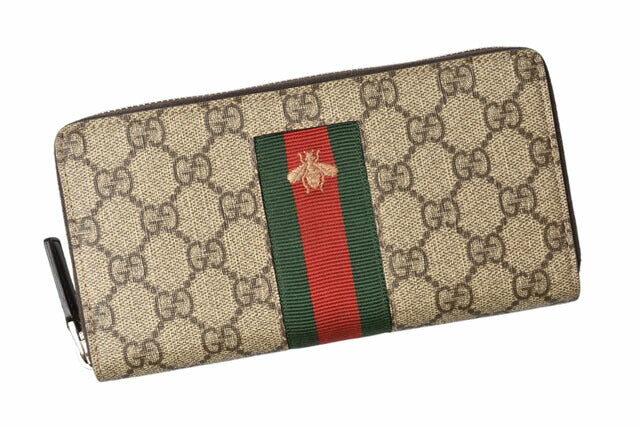 Gucci GG Supreme Canvas Long Wallet