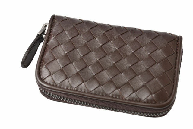 Bottega Veneta Leather Card/Coin Case