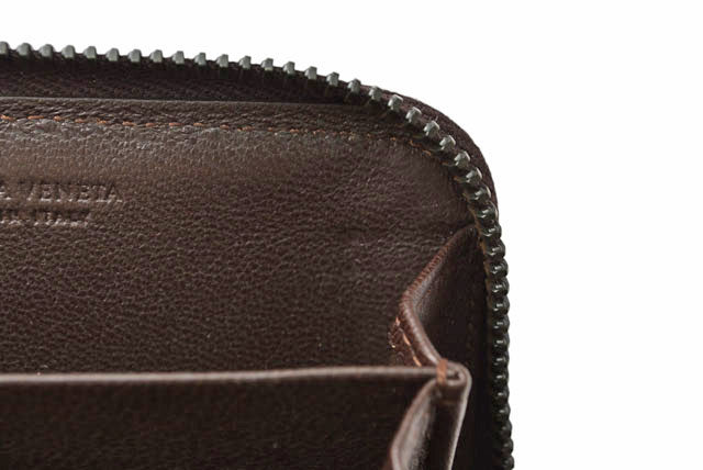 Bottega Veneta Leather Card/Coin Case