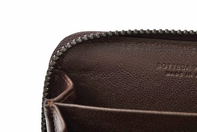 Bottega Veneta Leather Card/Coin Case