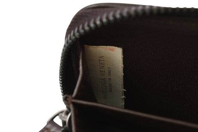 Bottega Veneta Leather Card/Coin Case