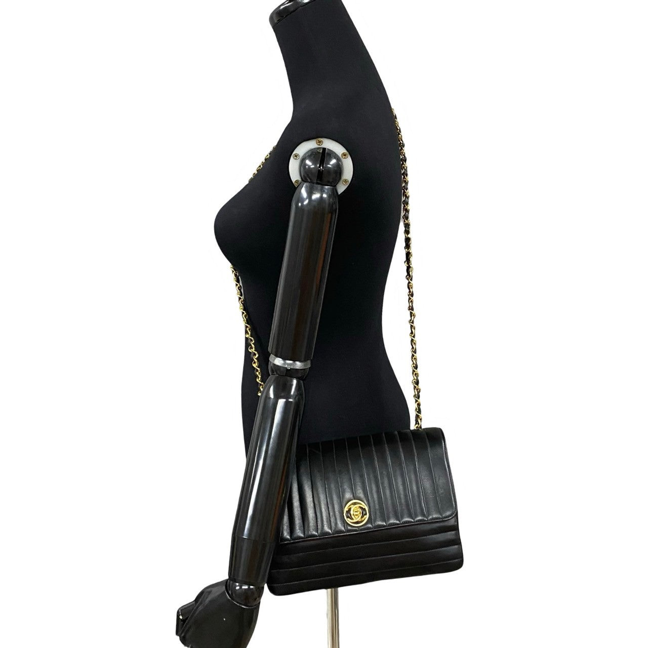 Chanel Lambskin Mademoiselle Chain Shoulder Bag