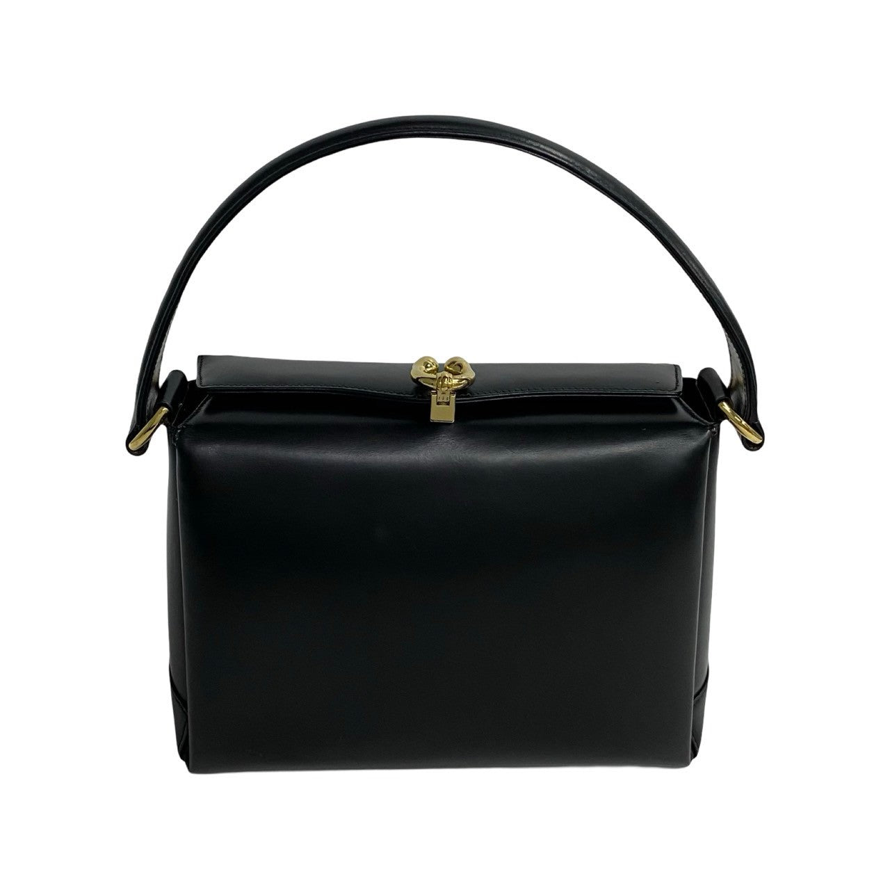 Gucci Vintage Leather Handbag Black