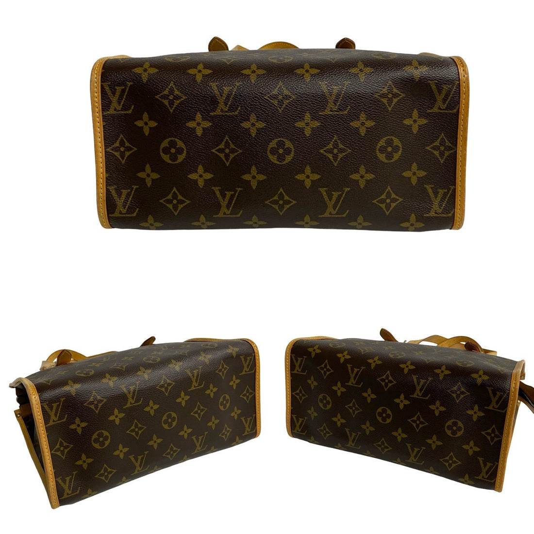 Louis Vuitton Monogram PVC Tote Bag Brown