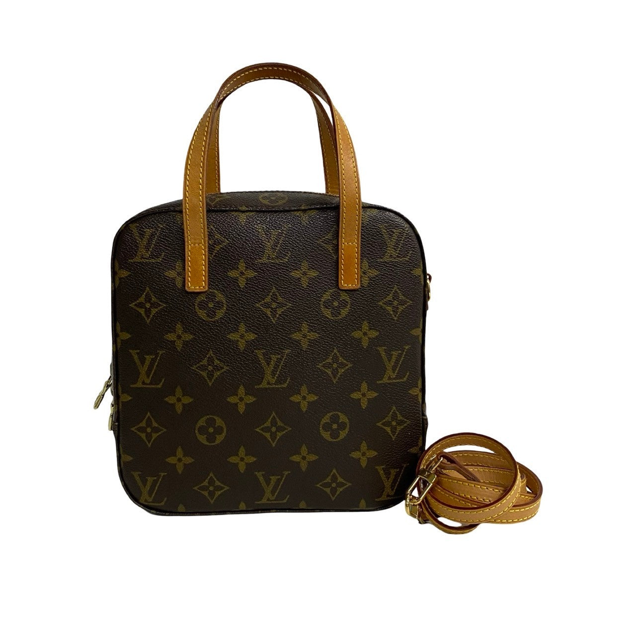 Louis Vuitton Spontini Leather Handbag