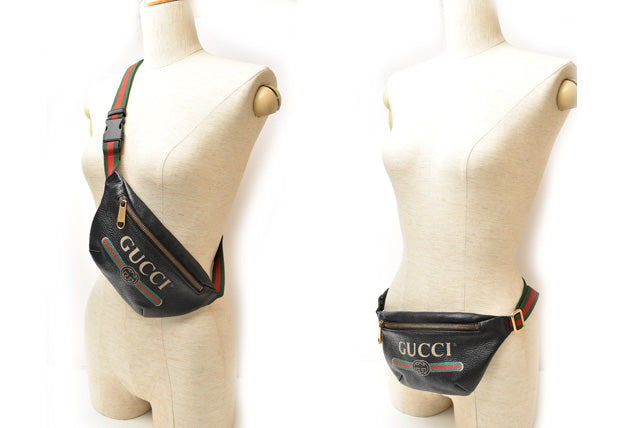 Gucci Leather Waist Pouch/Body Bag 527792