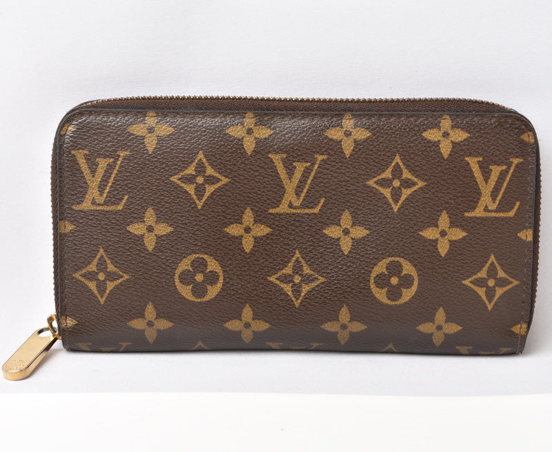 Louis Vuitton Monogram Canvas Zippy Wallet M60017 in Great Condition