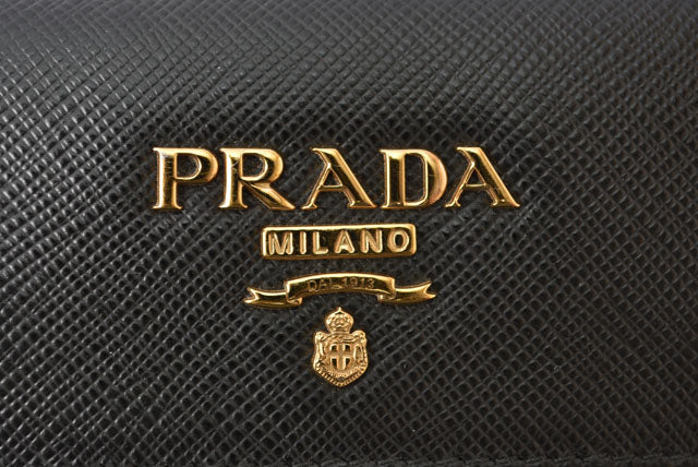 Prada Embossed Leather Key Case/Key Holder 1PG222 in Pristine Condition