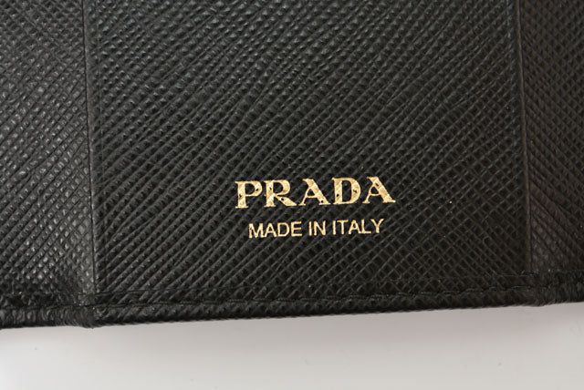 Prada Embossed Leather Key Case/Key Holder 1PG222 in Pristine Condition