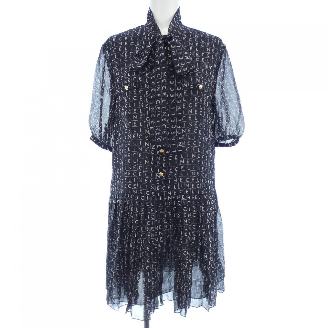 Celine 100% Silk Dress