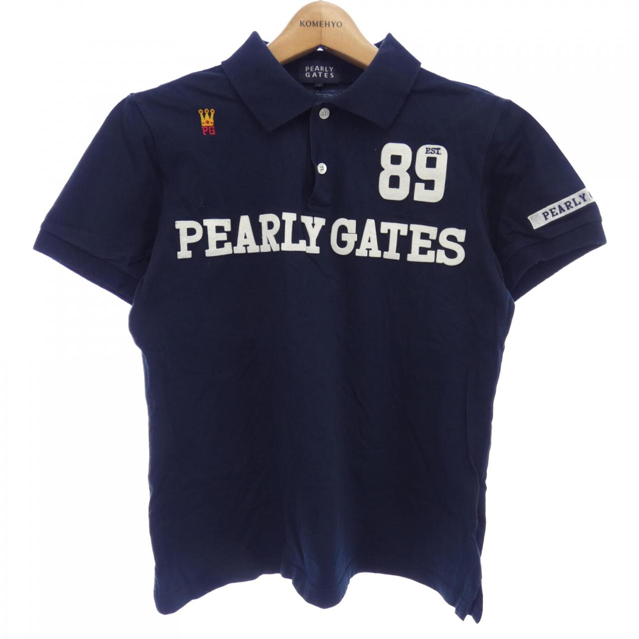 PEARLY GATES Cotton Polo Shirt
