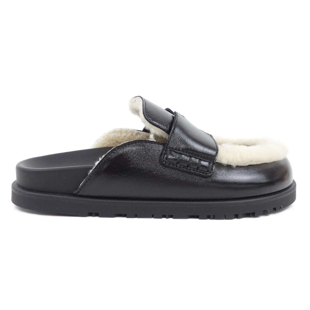 Hermès Shearling Shoes
