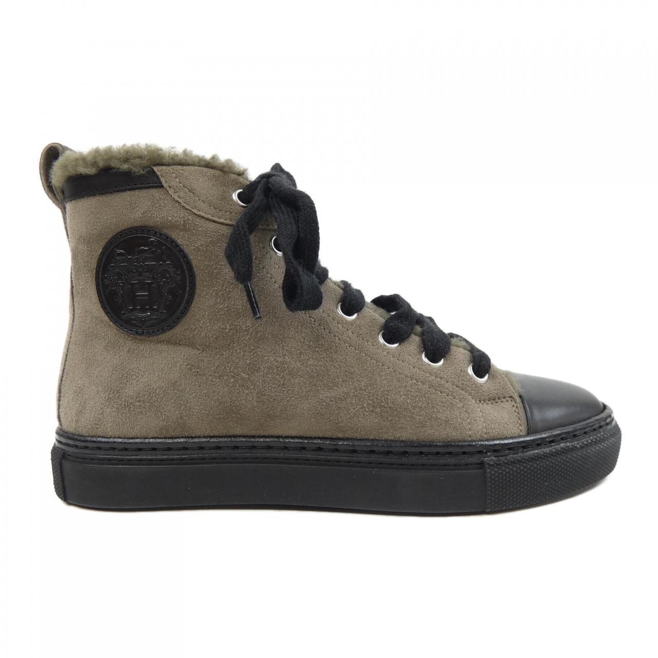 Hermès Shearling Sneakers