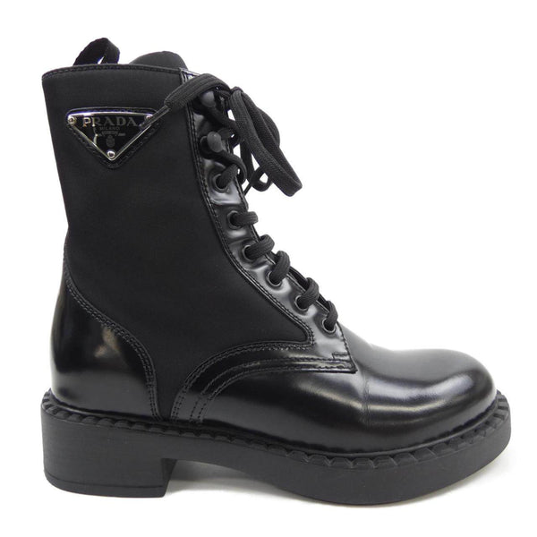 Prada Brushed Leather Boots