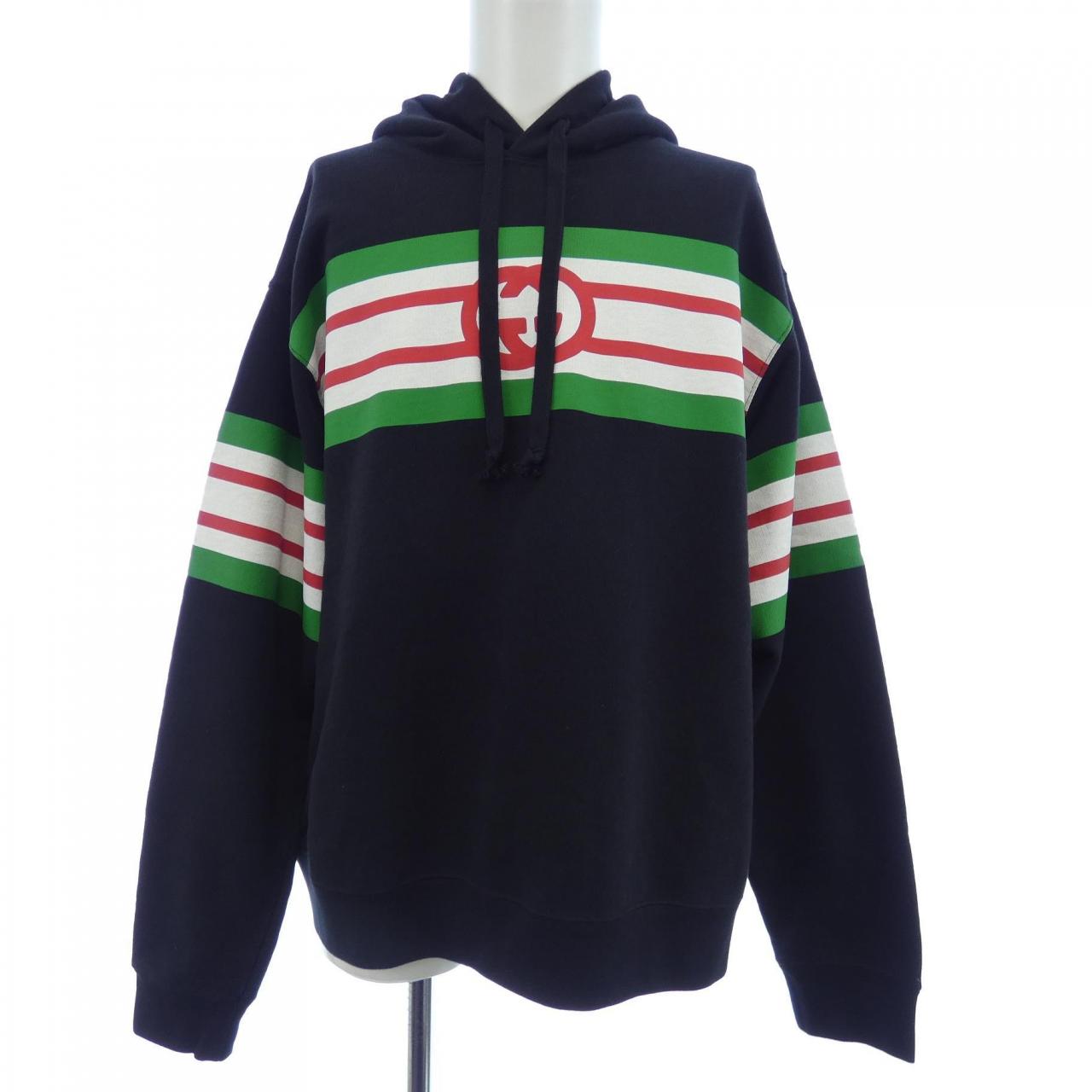 Gucci Interlocking G Cotton Hoodie