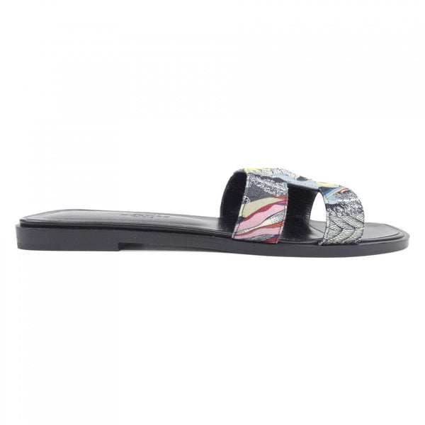 Hermes Oran Leather Sandals
