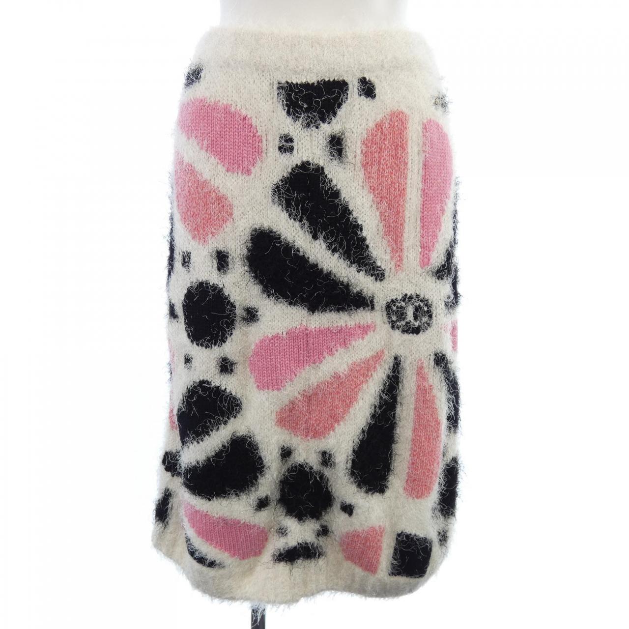 Chanel Cashmere Skirt